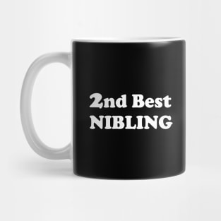 Second Best Nibling For Nibling Number Two Mug